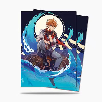 Tùy chỉnh 61x91mm thể thao in Anime thẻ giữ Logo in thẻ giao dịch tay áo tùy chỉnh