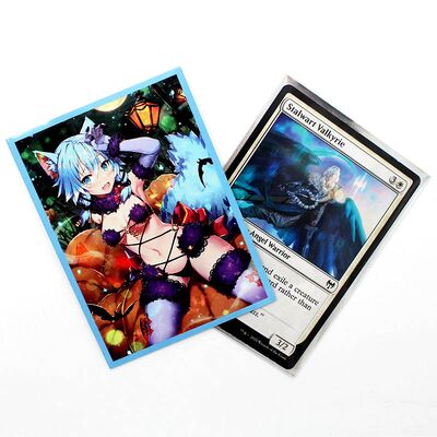 Thiết Kế và In Ốp Bài Game và Anime, Yugioh, Ốp Bài Game MTG với Hiệu Ứng Mờ và Laser