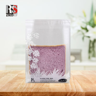 Túi đục lỗ siêu nhỏ tùy chỉnh có sẵn Gói thực phẩm Đóng gói bánh mì Sandwich OPP Hàn nhiệt In ống đồng Túi co ngót Bopp Chấp nhận