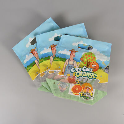 Túi nhựa trong suốt có khóa kéo in theo yêu cầu, dùng để đựng rau củ, thực phẩm, đạt chuẩn an toàn thực phẩm