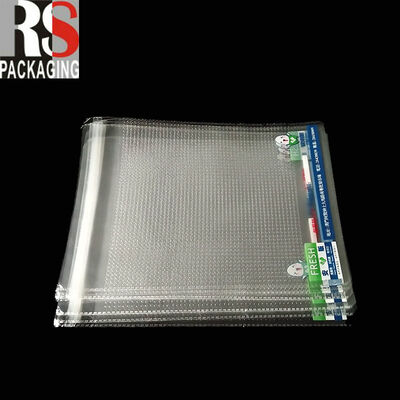 Thẻ thực phẩm Micro-perforated OPP Bag với lỗ để giữ độ tươi chống sương mù giữ tươi gói túi cho trái cây & rau quả