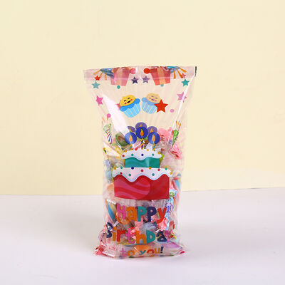 Hot Sale Custom Printing Clear Cello Candy Gummy Jelly Bag Party Birthday Loot Packaging Bags (Bộ đồ đóng gói)