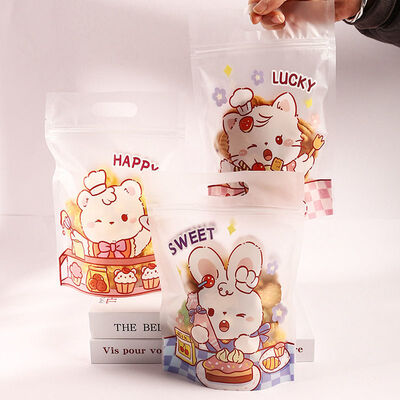 Cellophane Transparent OPP Packaging for Food Original Fruit Flavored Hard Candy Bag Cookie Candy Lollipop Pouch kẹo túi