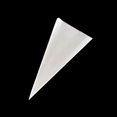 Thùng Cello Cellophane Candy Cone Bag Special Shape Popcorn Bag Tam giác Thùng đồ làm bánh nhựa rõ ràng