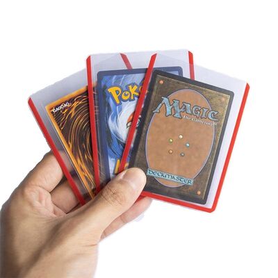 Textured Glossy Custom Matte Game Card Sleeve in ấn tinh tế bán thẻ