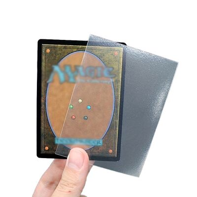 Textured Glossy Custom Matte Game Card Sleeve in ấn tinh tế bán thẻ