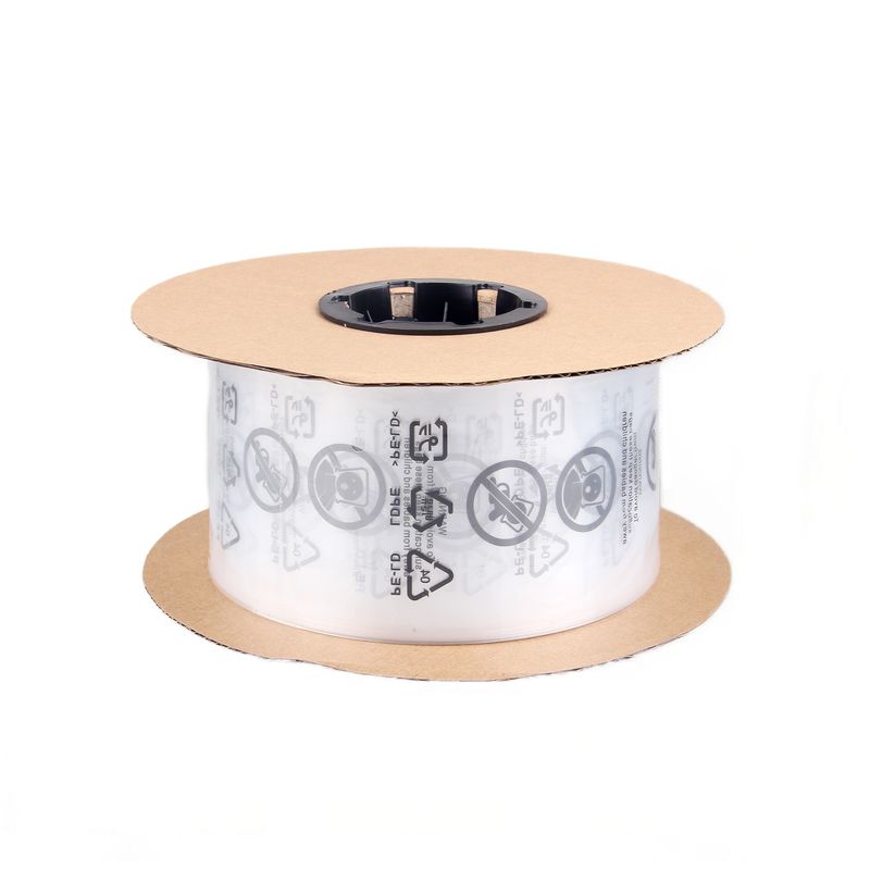 Mặt trước Hình trắng không mờ túi ô tô in màu Perforated túi nhựa