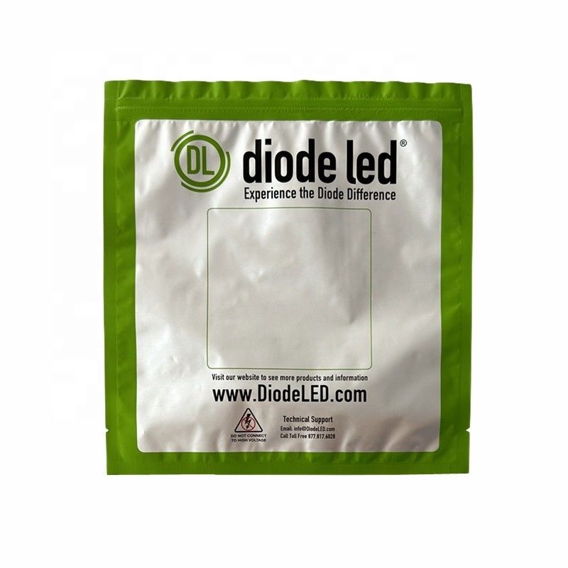 Nhựa nhôm tùy chỉnh LED Light Strip Packaging Anti Static Ziplock Bag With Tear Notches