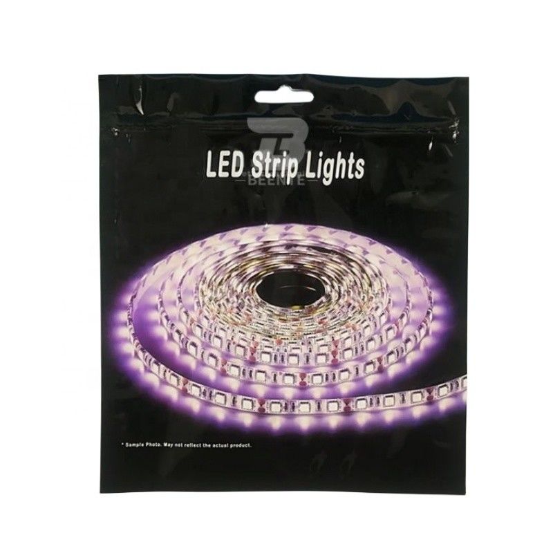Đơn vị hóa kích thước dải LED Zip Lock túi đóng gói nhựa cho bao bì điện tử