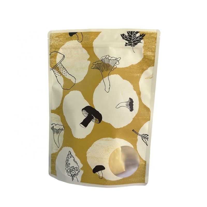 Bao bì thực phẩm Zip Lock Laminated Poly Bag Frosted Plastic Resalable Stand Up Poch Bag