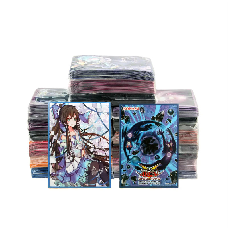 Game Soft Art Thẻ tay áo với túi tiêu đề, màu sắc Kmc Thẻ tay áo nhiều kích thước