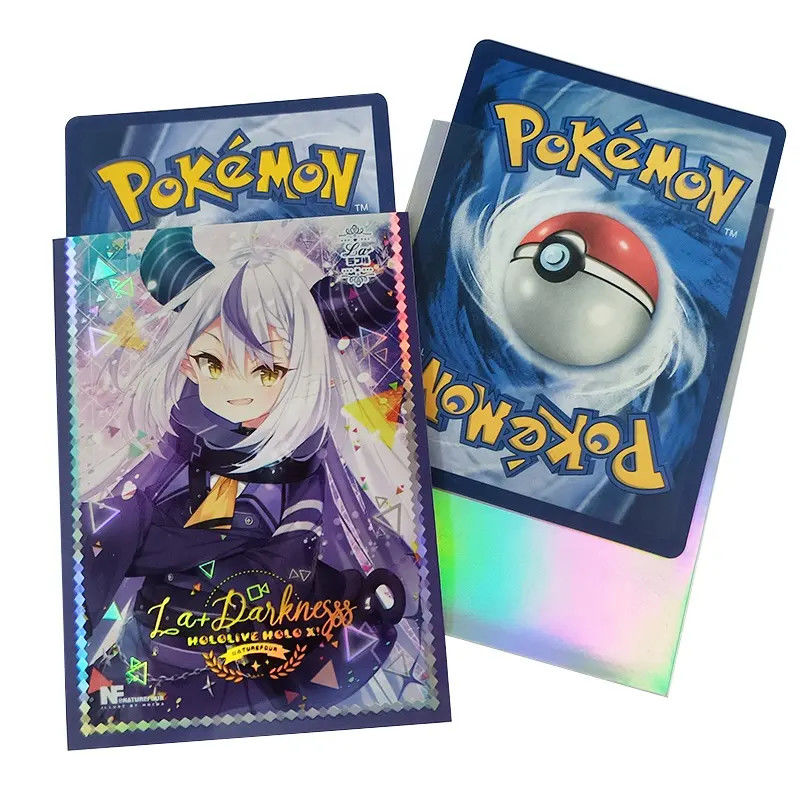 Bản in nghệ thuật hình ba chiều tùy chỉnh MTG Kích thước tiêu chuẩn Cute Anime Girl Print Trading Card Sleeves