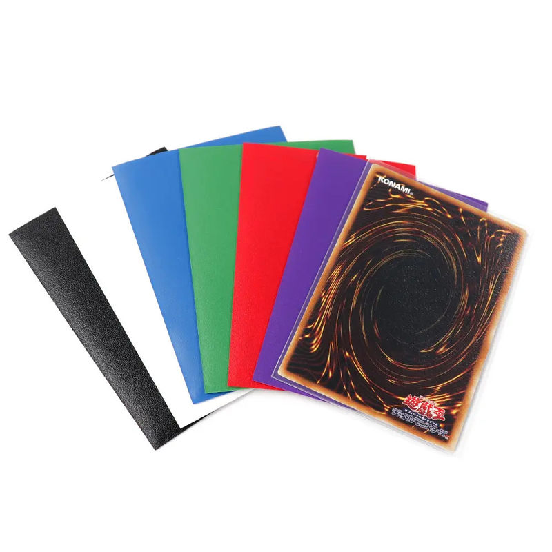 Đồ chơi bảng MTG tùy chỉnh tay áo thẻ 60.5*88MM Premium Trading For Yu-Gi-Oh