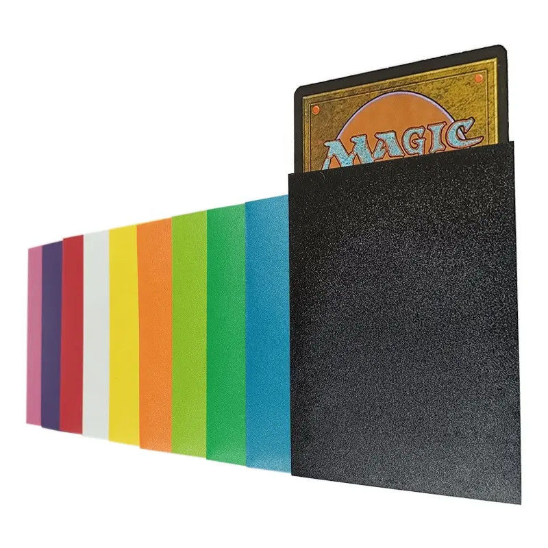 Gói của 50 mới kết cấu liên tục cắt cao cấp MTG tiêu chuẩn kích thước 66x91 màu mờ tay áo thẻ giao dịch