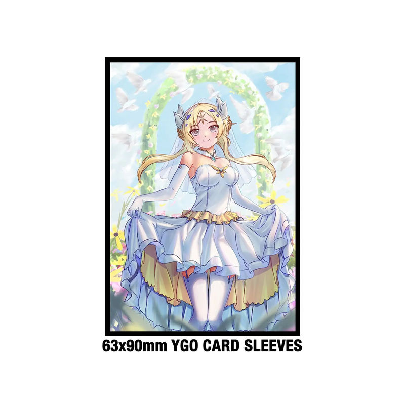 Anime tùy chỉnh Yugioh kích thước chuẩn 62x89mm Solid Art Game in ấn Hộp thẻ giao dịch nhựa