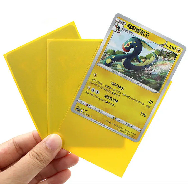 14 Màu Khóa bảo vệ thẻ chơi Nội thất mờ tinh thể Mạch tinh thể MTG Tay áo thẻ giao dịch tiêu chuẩn