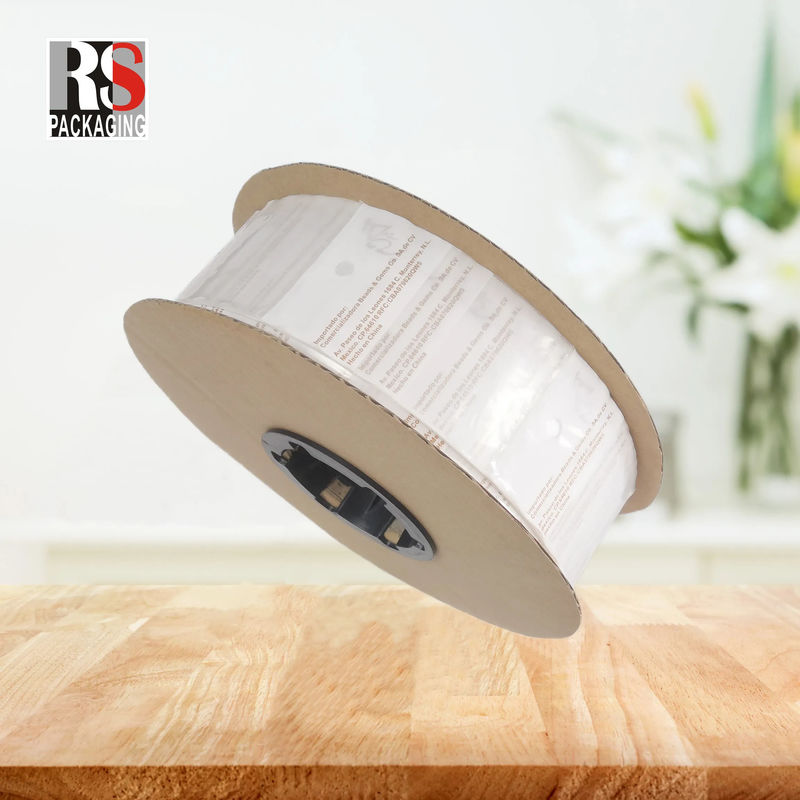 Kích thước tùy chỉnh được chấp nhận túi xách không dệt nhựa mở trước trên cuộn perforated