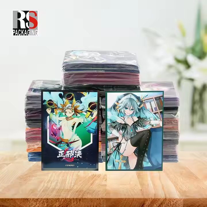 Tùy chỉnh MTG 67x92mm Cartoon Trading Card Sleeves Protector 30mm Thickness Clear hoặc tùy chỉnh